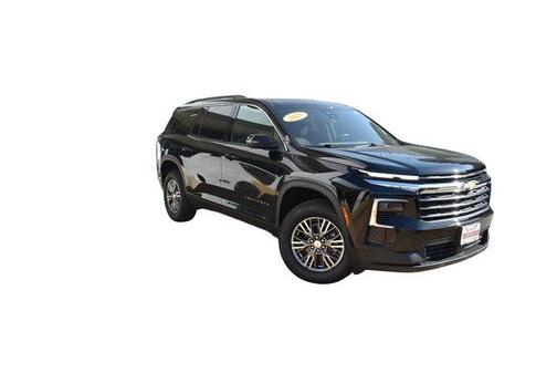 Black Metallic 2025 Chevrolet Traverse LT