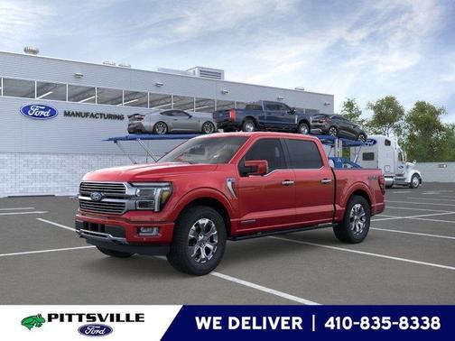 Red 2026 Ford F-150 Platinum