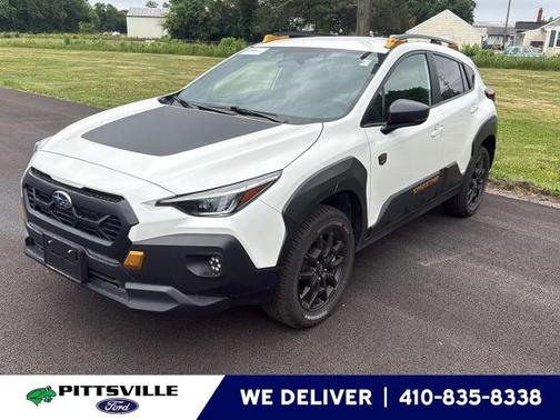 Crystal White Pearl 2024 Subaru Crosstrek WILDERNESS