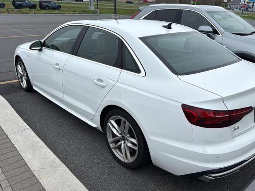 Arkona White 2024 Audi A4 45 S line quattro Premium