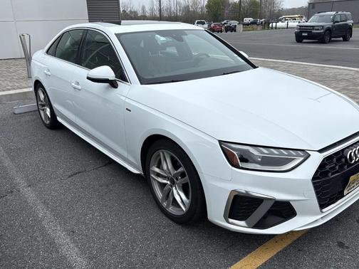 Arkona White 2024 Audi A4 45 S line quattro Premium