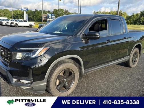 Crystal Black Pearl 2023 Honda Ridgeline BLACK EDITION