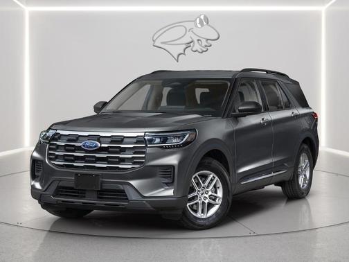 Carbonized Gray 2026 Ford Explorer Active