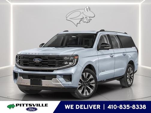 Glacier Gray Metallic 2026 Ford Expedition Max Platinum