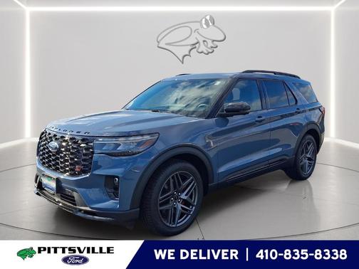 Vapor Blue 2026 Ford Explorer ST