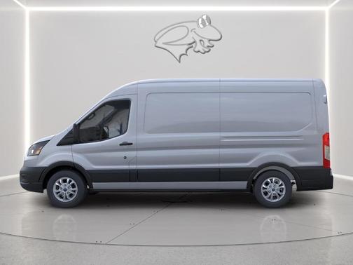 Ingot Silver Metallic 2026 Ford Transit-250 148 WB Medium Roof Cargo