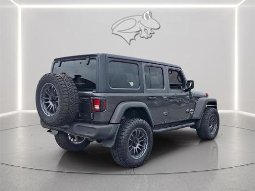 Granite Crystal Clearcoat Metallic 2018 Jeep Wrangler Unlimited SPORT