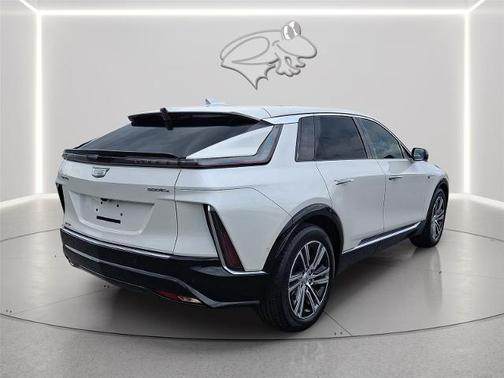 Crystal White Tri-Coat 2025 Cadillac LYRIQ LUXURY