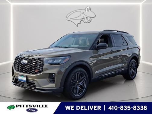 Gray 2026 Ford Explorer ST