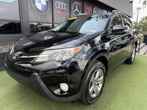 Black 2015 Toyota RAV4 XLE
