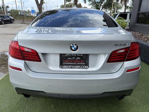 Silver 2014 BMW 535