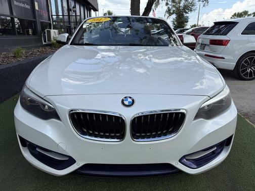White 2017 BMW 230