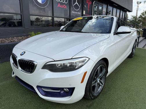 White 2017 BMW 230