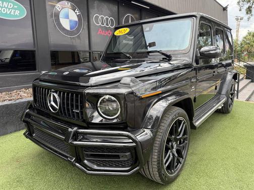 Black 2021 Mercedes-Benz AMG G 63
