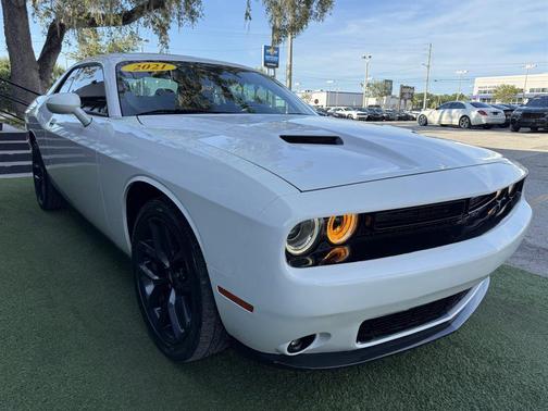 White 2021 Dodge Challenger SXT