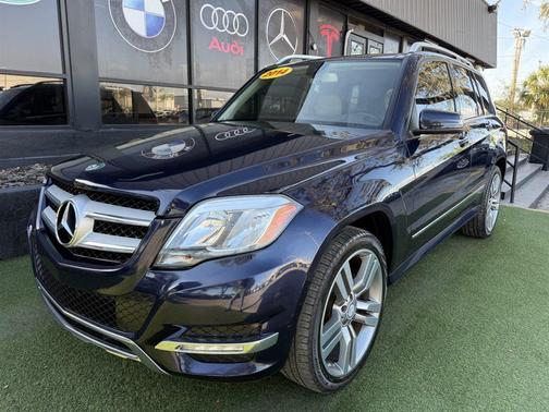 Blue 2014 Mercedes-Benz GLK-Class GLK 350