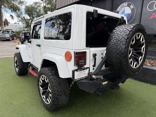White 2017 Jeep Wrangler Sahara