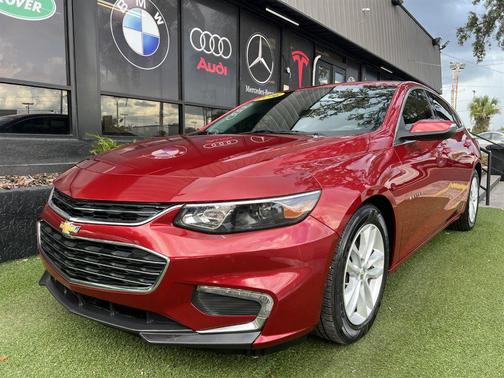 Red 2016 Chevrolet Malibu 1LT