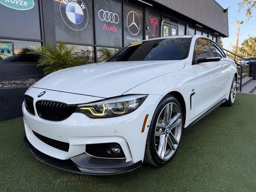 White 2019 BMW 430 i