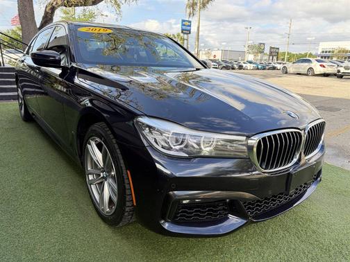 Blue,Dark 2019 BMW 740