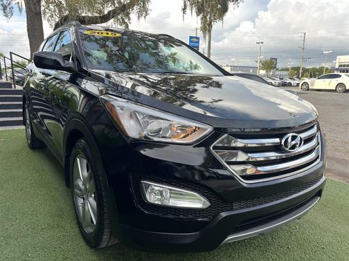 Black 2015 Hyundai Santa Fe Sport 2.0L Turbo