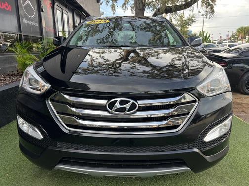 Black 2015 Hyundai Santa Fe Sport 2.0L Turbo
