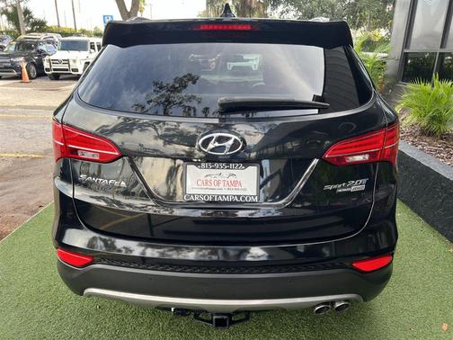 Black 2015 Hyundai Santa Fe Sport 2.0L Turbo
