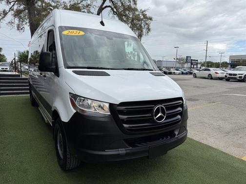 White 2021 Mercedes-Benz Sprinter 2500 High Roof