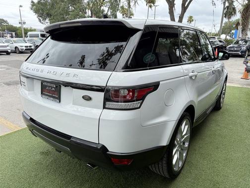 White 2016 Land Rover Range Rover Sport Supercharged