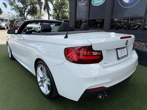 White 2017 BMW 230