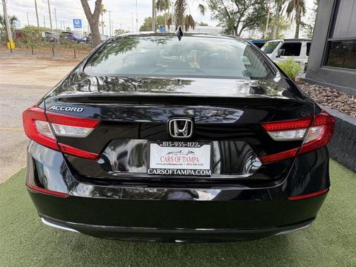 Black 2021 Honda Accord LX 1.5T