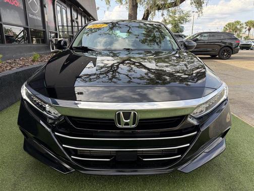 Black 2021 Honda Accord LX 1.5T