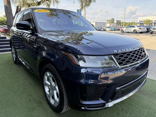 Blue 2019 Land Rover Range Rover Sport HSE
