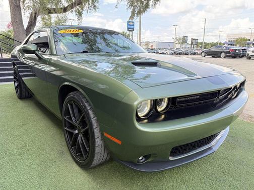 Green 2018 Dodge Challenger SXT