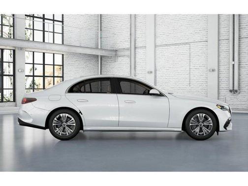 MANUFAKTUR Moonlight White Metallic 2025 Mercedes-Benz E-Class E 350 4MATIC Sedan