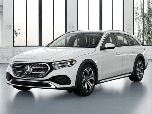 Polar White 2025 Mercedes-Benz E-Class E 450 4MATIC All-Terrain