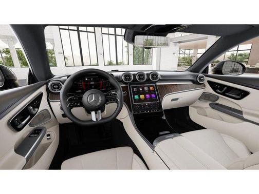 Cirrus Silver Metallic 2026 Mercedes-Benz CLE 300 4MATIC Coupe