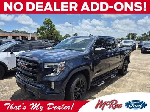 Pacific Blue Metallic 2020 GMC Sierra 1500 ELEVATION