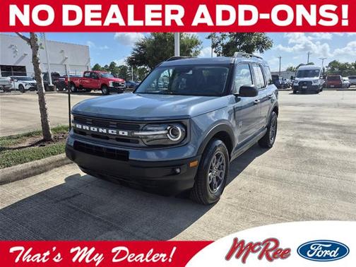 AZURE GRAY METALLIC TRI-COA 2024 Ford Bronco Sport BIG BEND