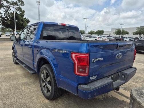 LIGHTNING BLUE 2017 Ford F-150 LARIAT