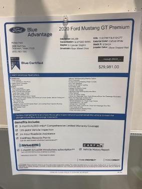 2020 Ford Mustang GT PREMIUM