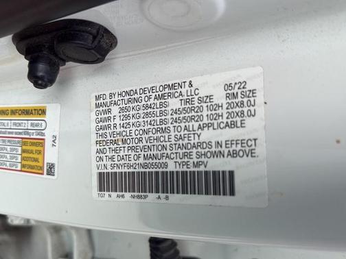 2022 Honda Pilot SPECIAL EDITION