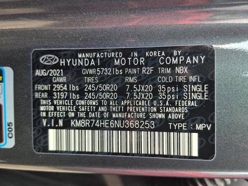 2022 Hyundai PALISADE CALLIGRAPHY