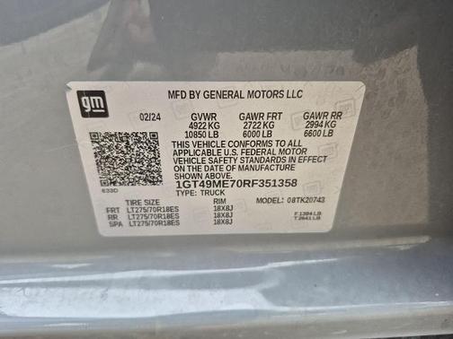 2024 GMC Sierra 1500 SLE