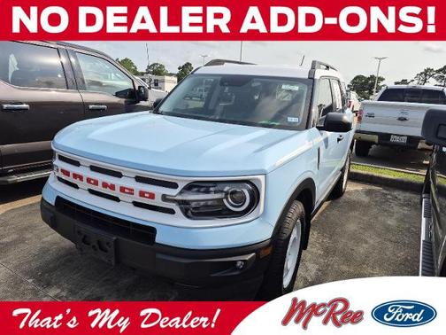ROBIN'S EGG BLUE 2023 Ford Bronco Sport HERITAGE
