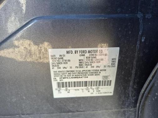 2021 Ford Edge ST-LINE