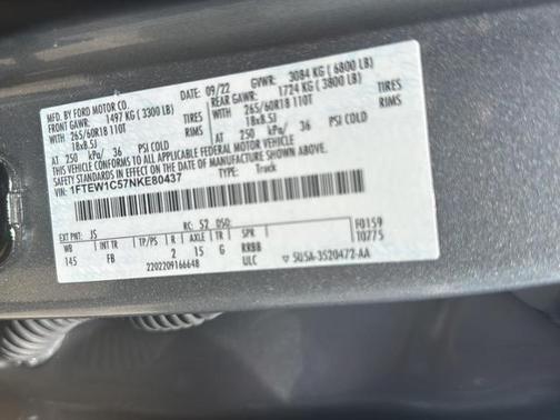 2022 Ford F-150 XLT