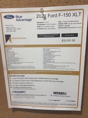 2021 Ford F-150 XLT