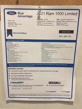 2021 RAM 1500 LIMITED