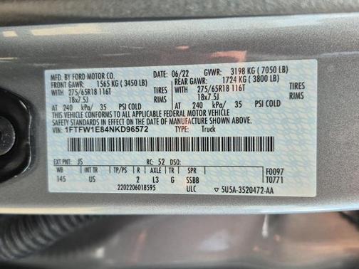 2022 Ford F-150 XLT